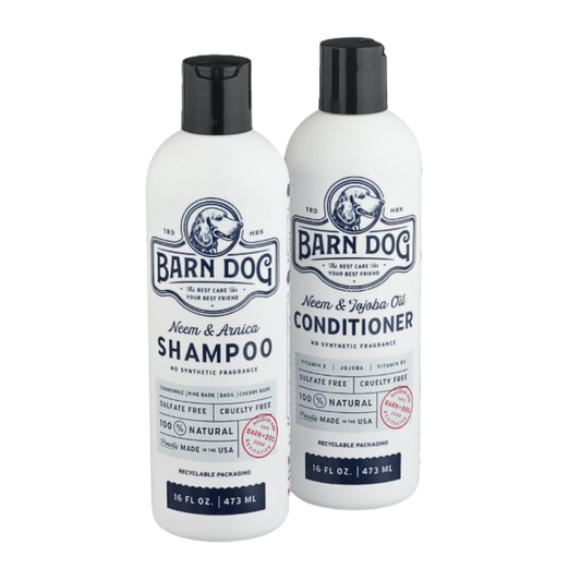 Duo Equiderma Barn Dog Shampoo & Conditioner - 16oz Light Gray