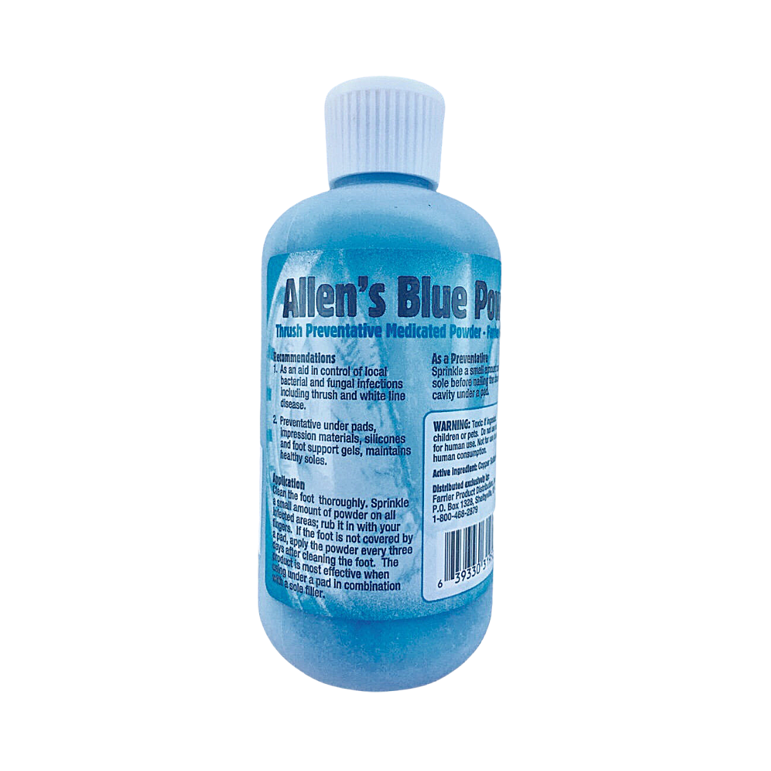 Allen's Blue Powder Thrush Treatment Front View