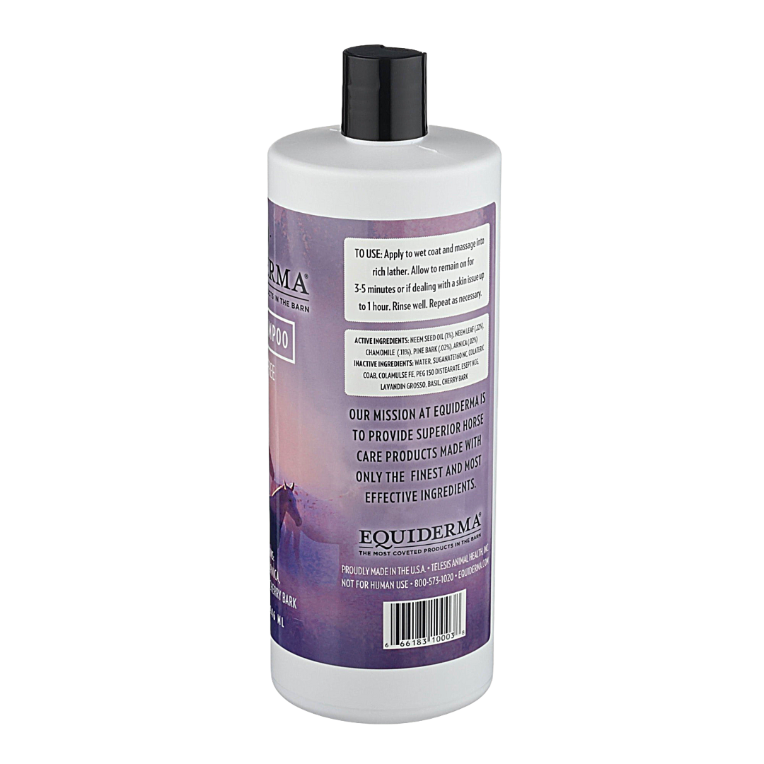 Equiderma Neem Shampoo for Horses - 32oz Gray