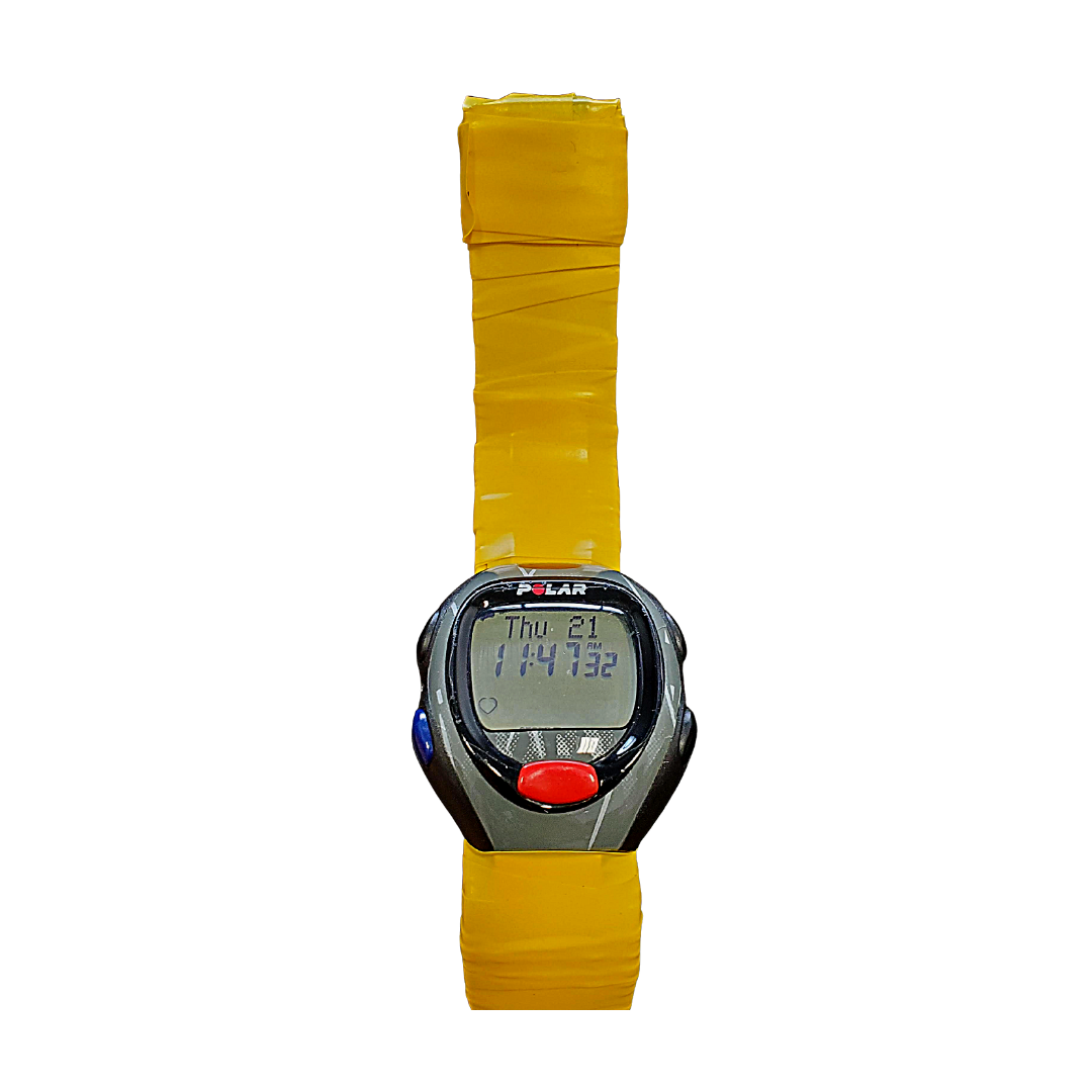 Polar Handheld Heart Rate Monitor in Yellow